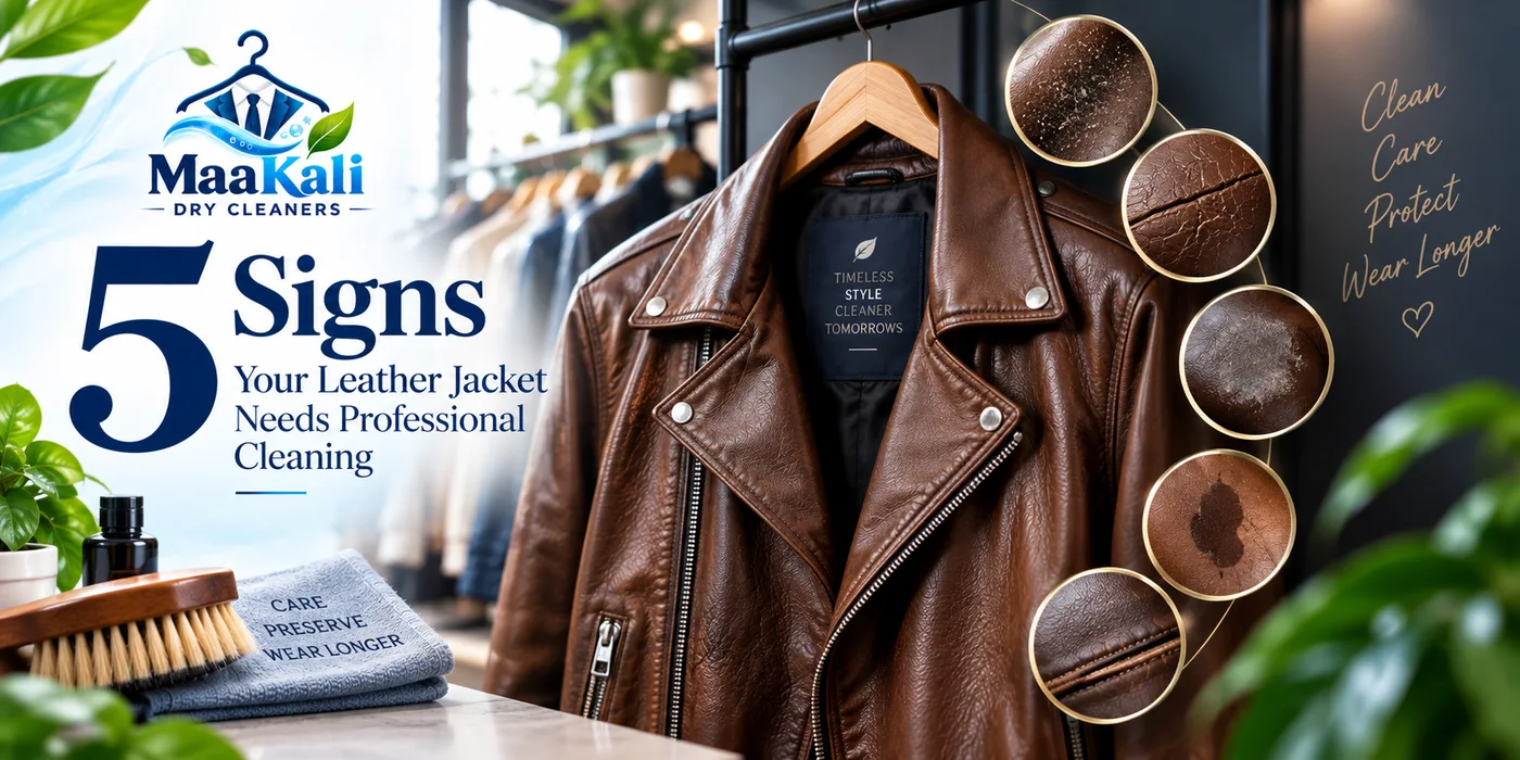 5 Signs Your Leather Jacket Needs Professional Cleaning